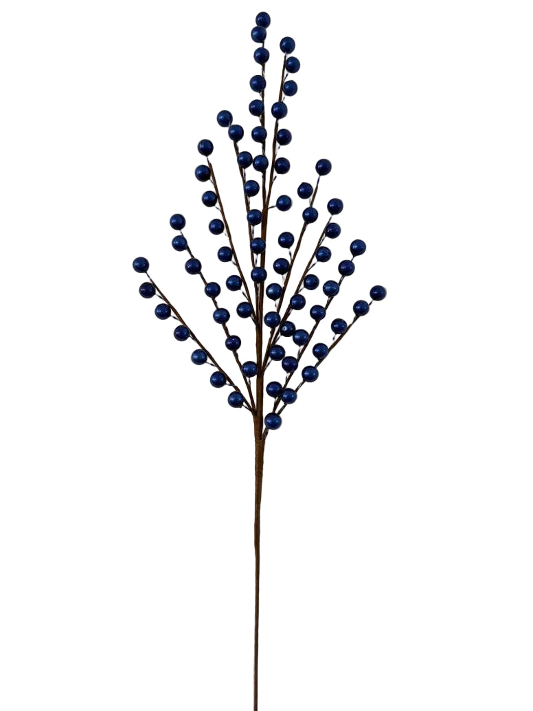 61CM BLUE BERRY SPRAY