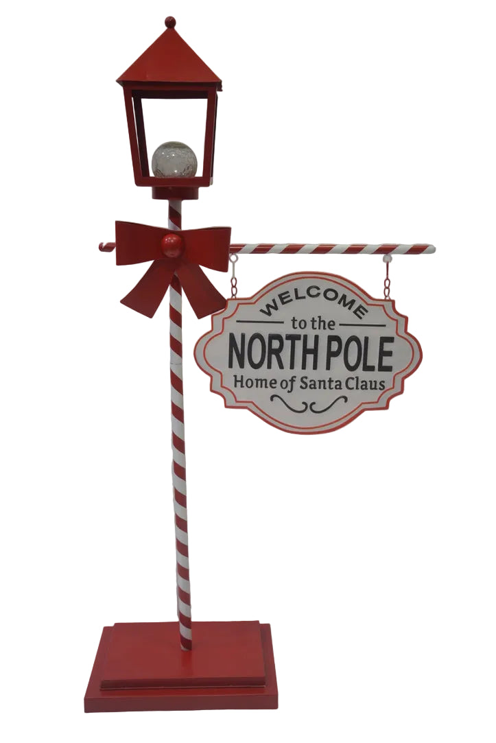 NORTH POLE LAMP POST