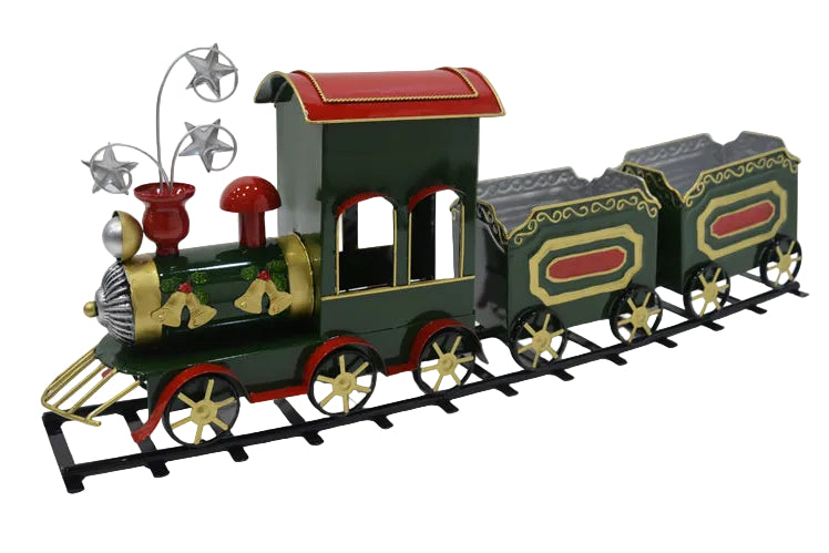 GREEN METAL TRAIN