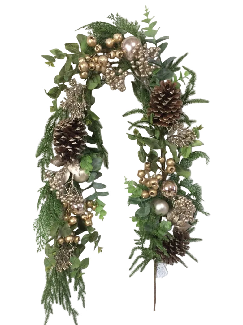 5' GOLD EUC GARLAND