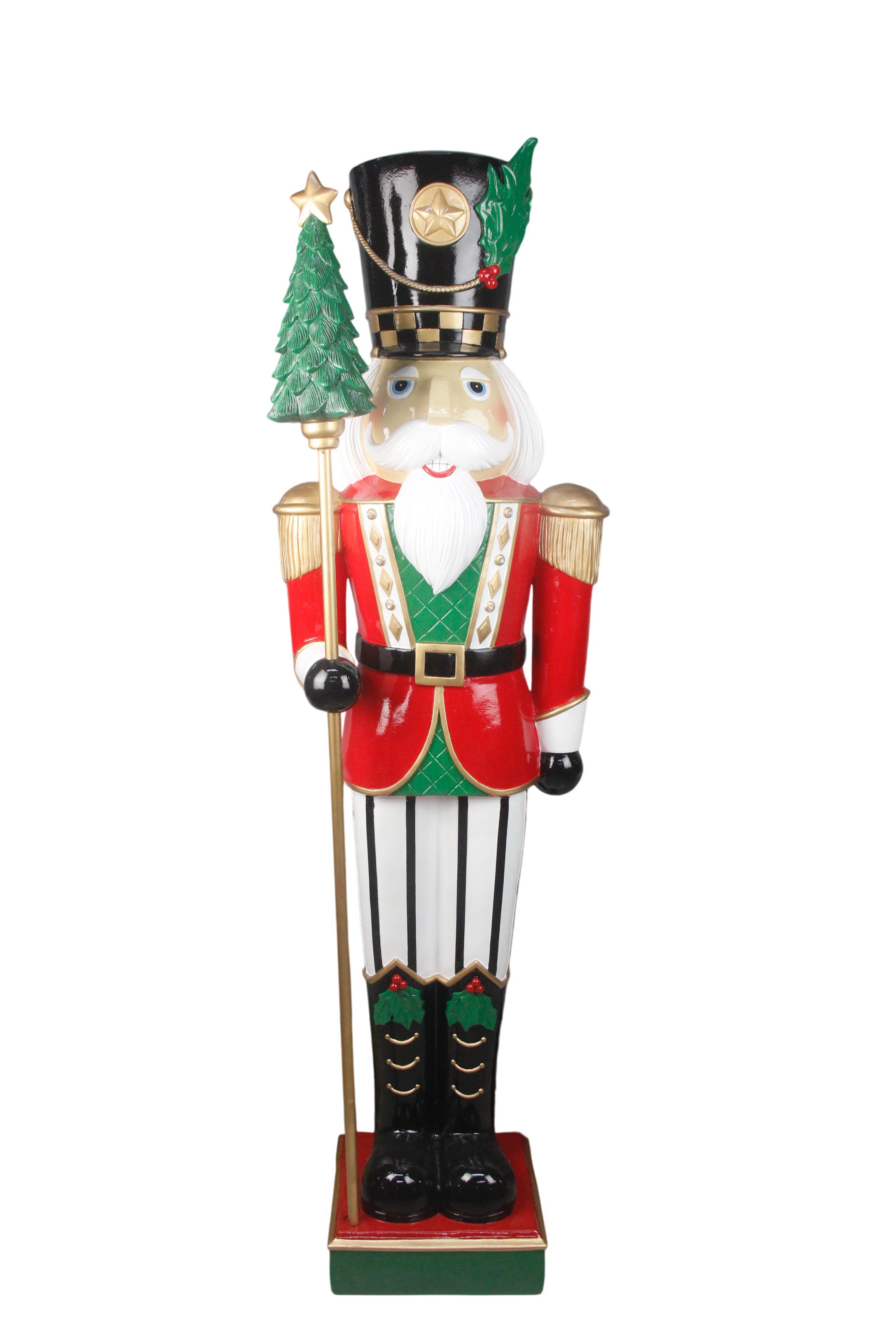153CM NUTCRACKER W TREE