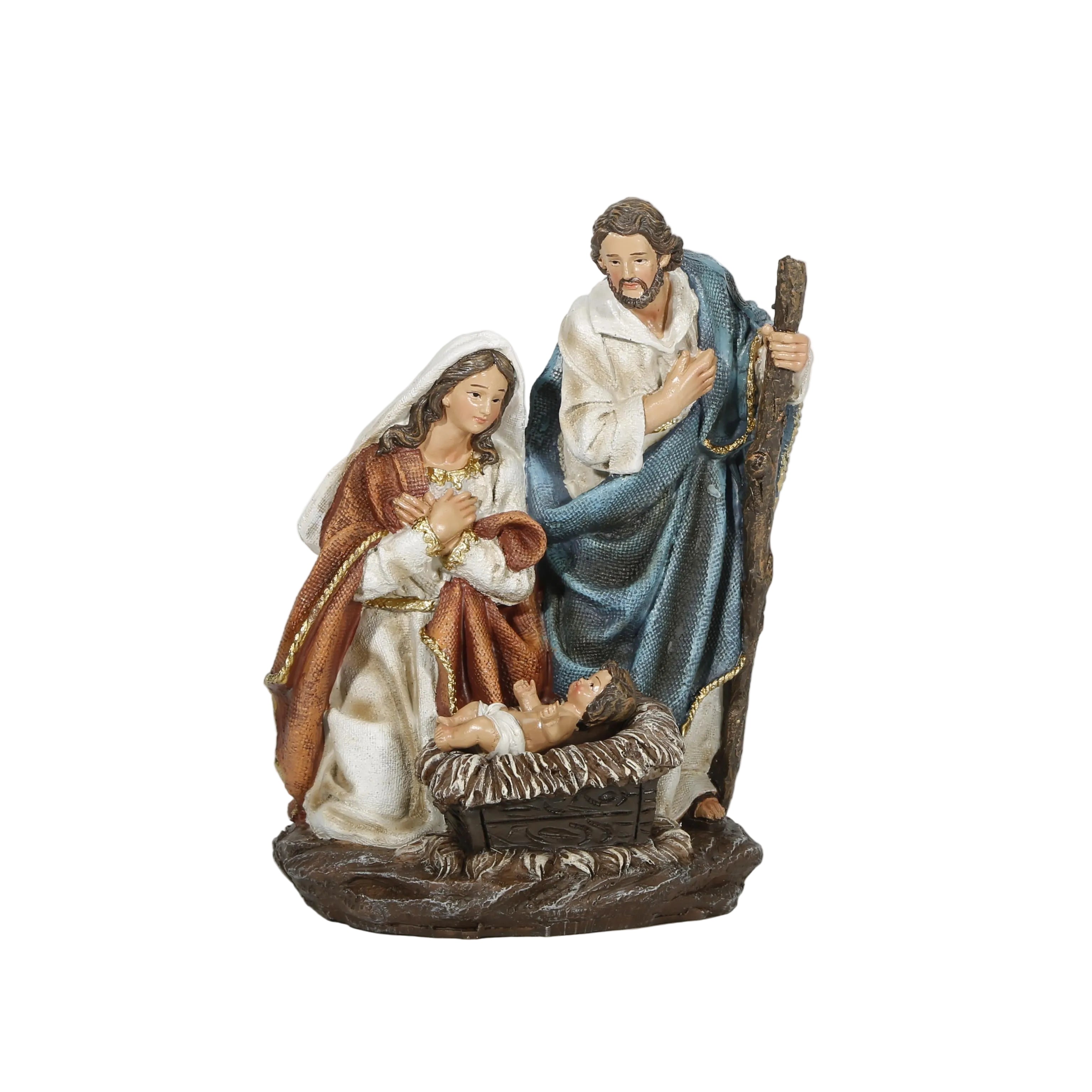 21.5CM HOLY FAMILY