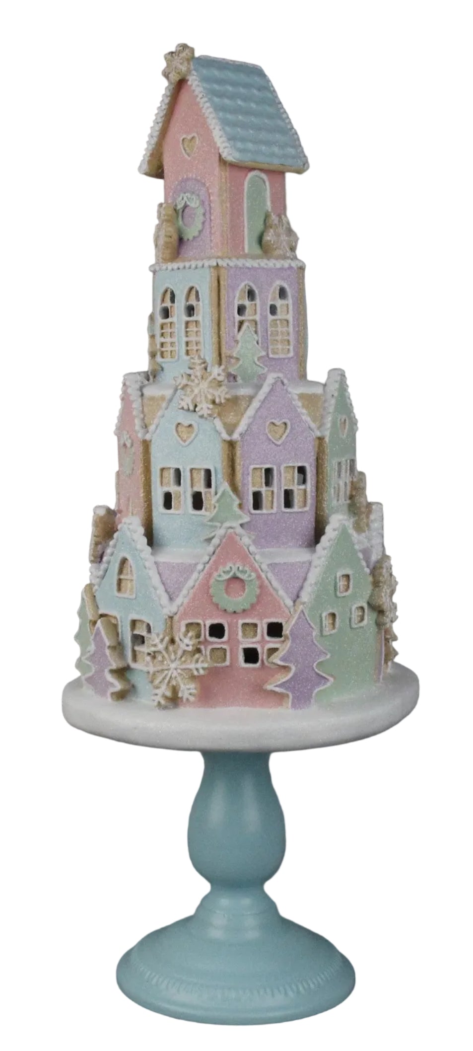 60CM CAKE WITH GB HOUSES
