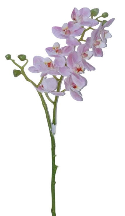 Artificial pink orchid flower stem.