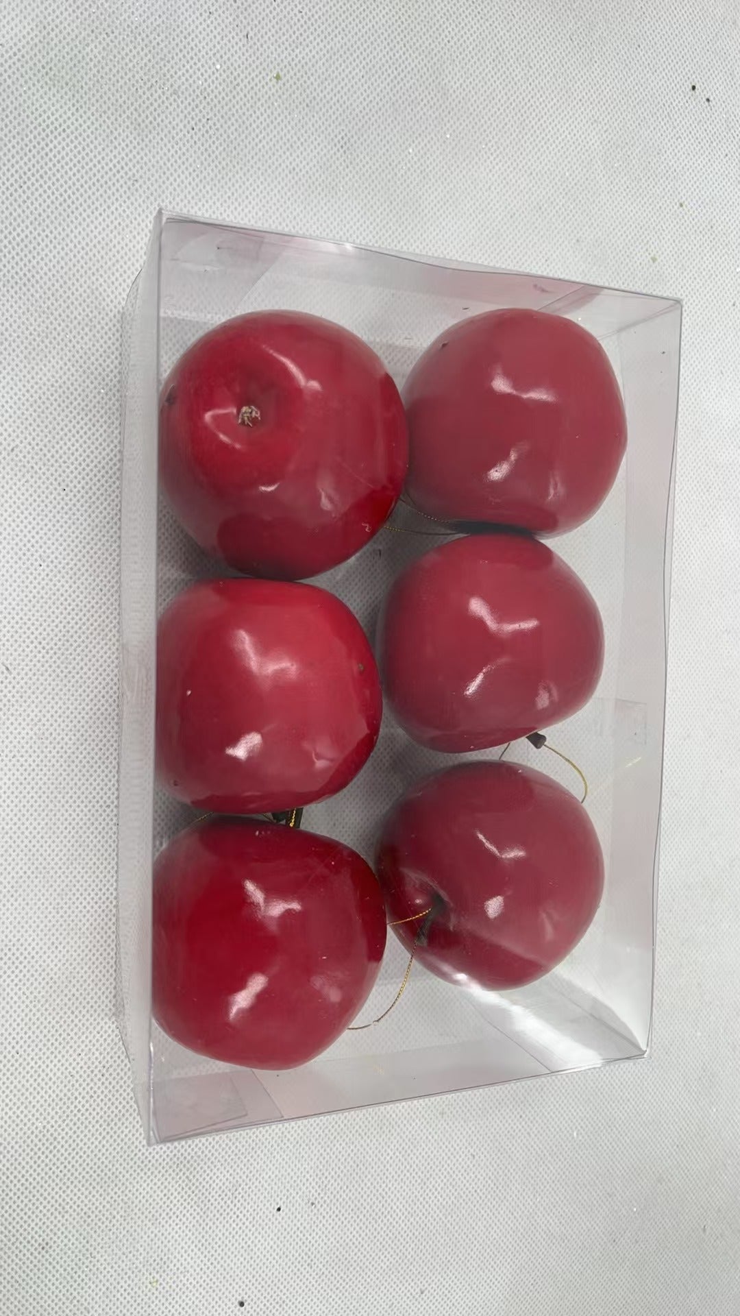 BX 6 RED 7CM APPLES