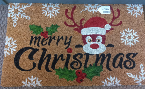 XMAS MAT REINDEER