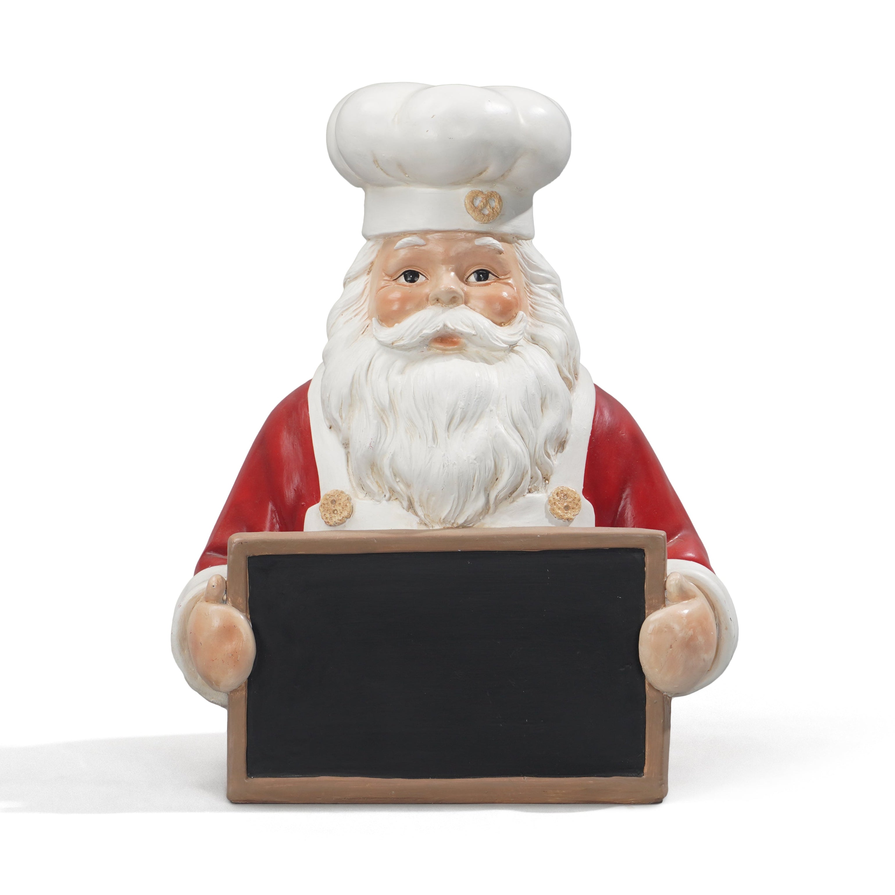 SANTA WITH MENU BOARD