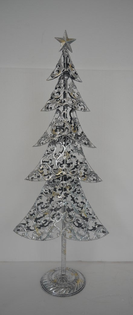 LG SILVER METAL TREE