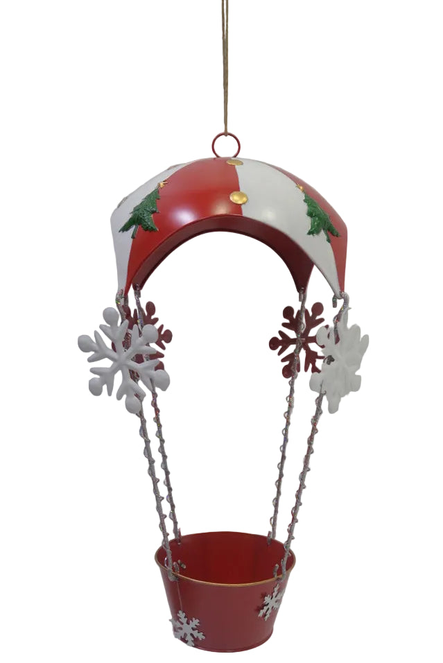 LG RED WHITE HOT AIR BALLOON