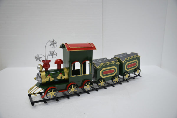 GREEN METAL TRAIN