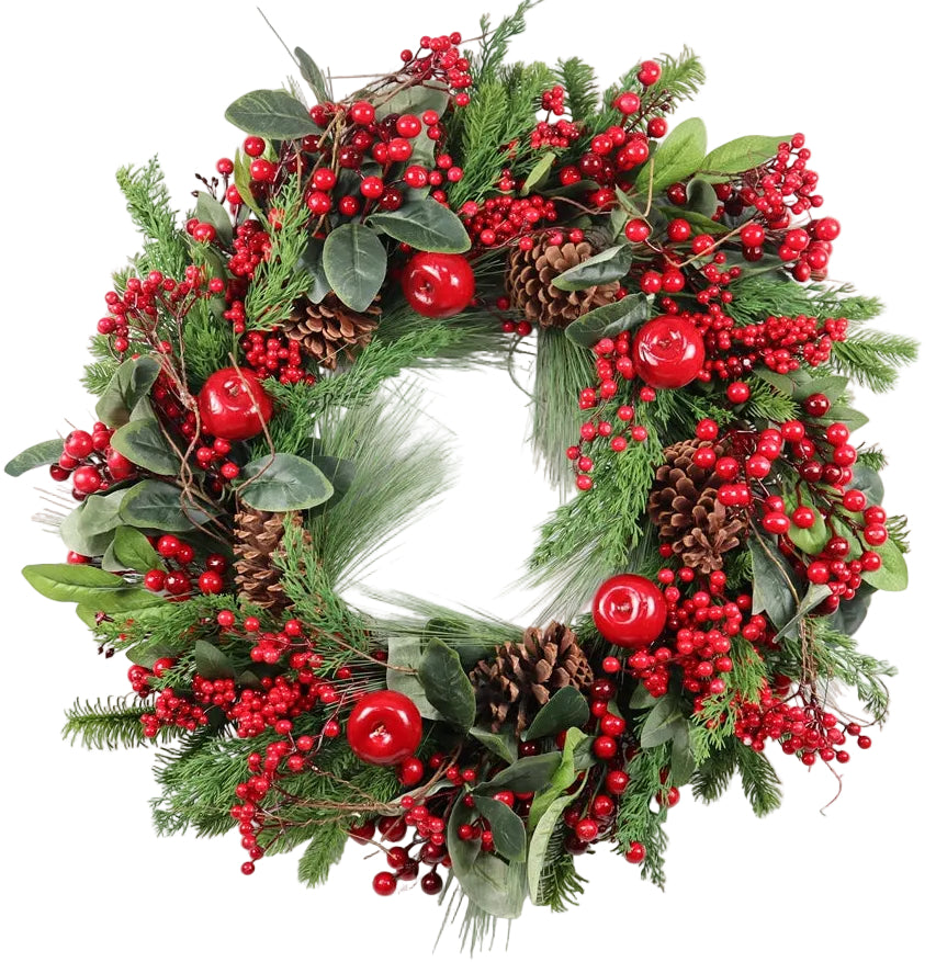 34" APPLE WREATH