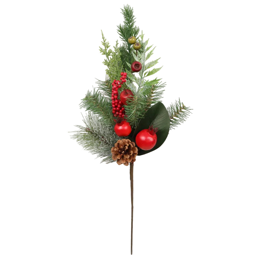24" POM APPLE SPRAY