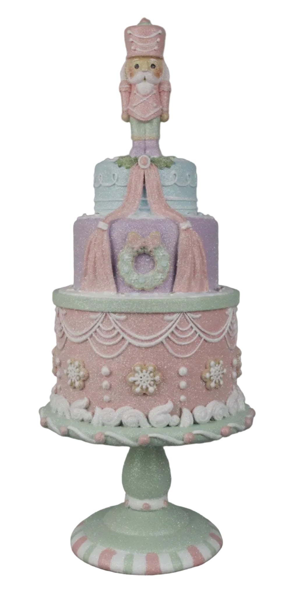 CAKE WITH NUTCRACKER