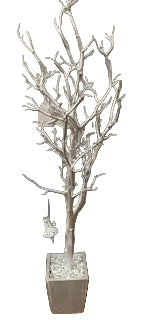 90CM SILVER TWIG TREE
