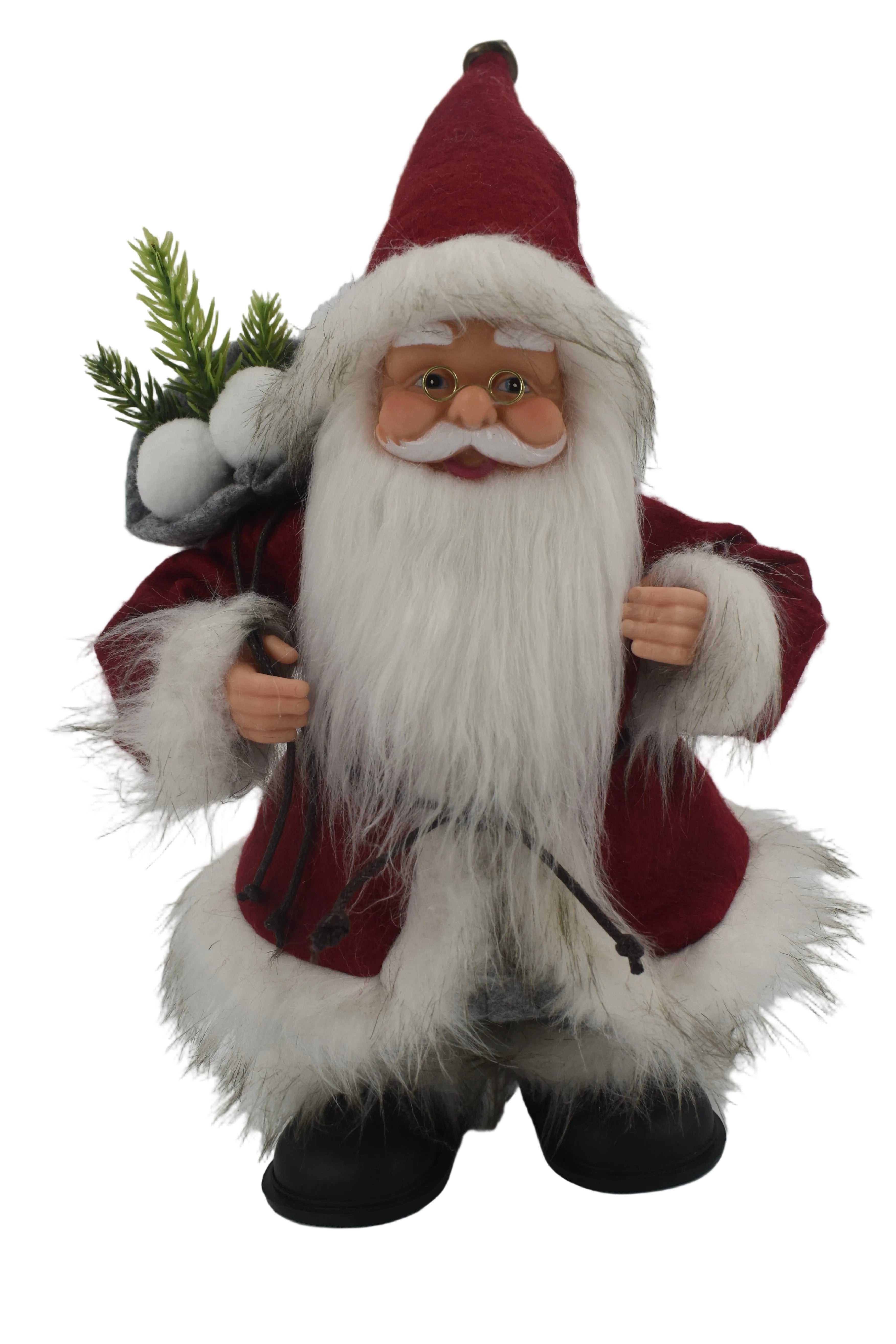 27.5CM MUSICAL RUNNING SANTA