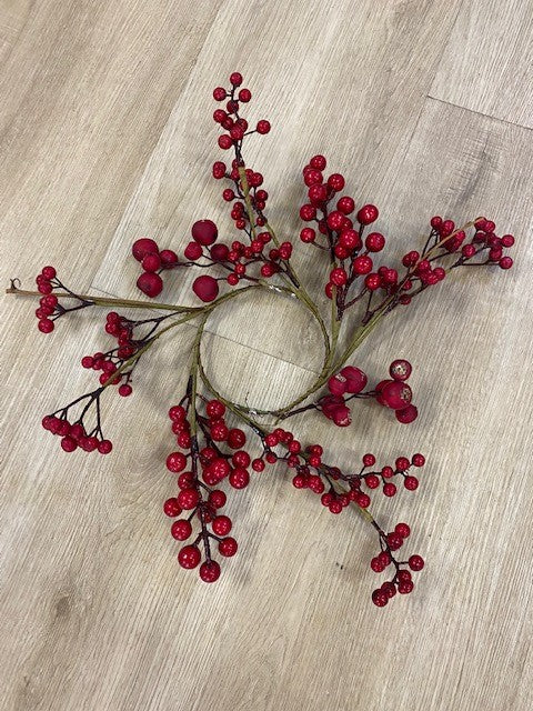4.5" RED BERRY RING